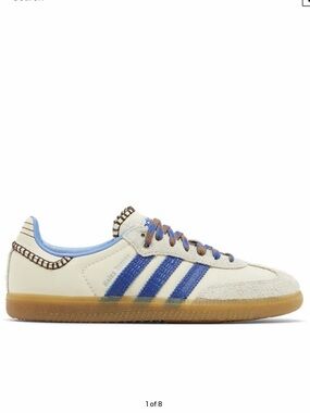 Wales Bonner x adidas Samba Nylon 'Wonder Clay Royal Blue'